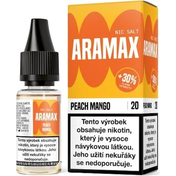 Aramax Soľ Broskyňa Mango 20 10ml - E-liquidy - Hlavný obrázok