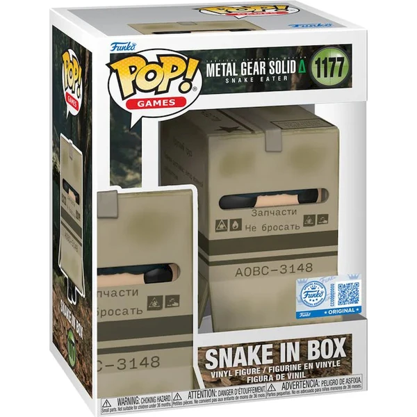 Funko POP! #1177 Hry: Metal Gear Solid 3: Snake Eater - Snake v krabici - Funko POP! - Obrázok d_fd0eb756b51144a09a06195cdc7f83bf