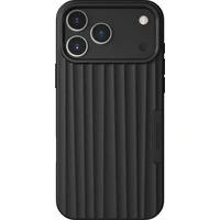 NUDIENT Bold Magsafe kryt iPhone 17 Pro Max/iPhone 18 Pro Max Charcoal Black - Puzdra