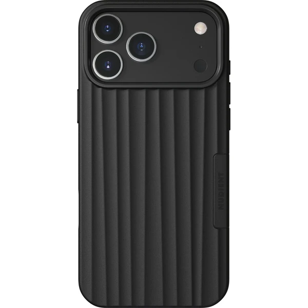NUDIENT Bold Magsafe kryt iPhone 17 Pro Max/iPhone 18 Pro Max Charcoal Black - Puzdra - Hlavný obrázok