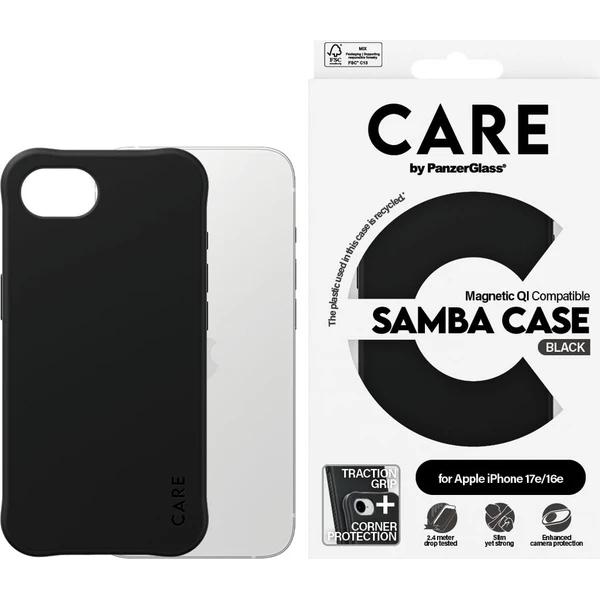 PanzerGlass® CARE Samba MagSafe kryt Apple iPhone 17e/16e čierny - Puzdra - Obrázok d_fd83be873eb14db4ad5ac52194ef08ff