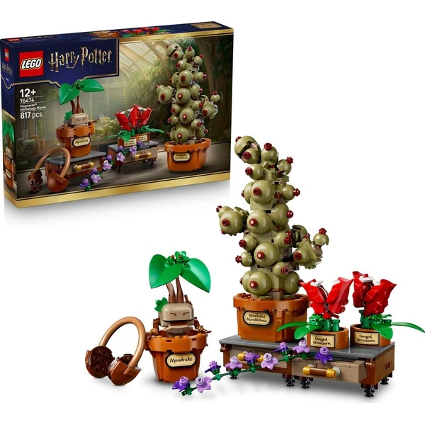 LEGO Harry Potter 76474 Rastliny z hodiny bylinkárstva - LEGO - Hlavný obrázok