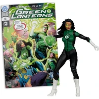 Figúrka McFarlane Toys DC Direct 7 s komiksom WV11 – Green Lanterns 48 – Jessica Cruz 18 cm (chase v - Figúrky