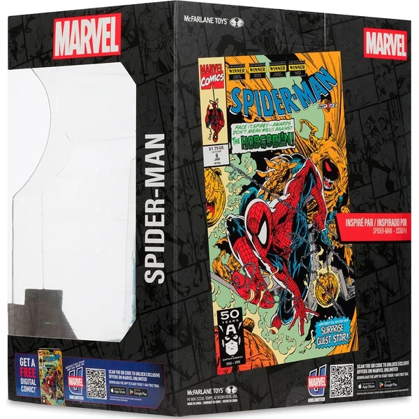 Figúrka McFarlane Toys Marvel Collection 1/10 - Spider-Man (Spider-Man #6) 18 cm - Figúrky - Obrázok d_fdc540458f184068b30b541c184f8b4c