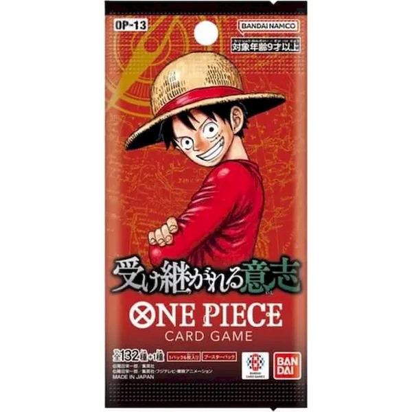 One Piece Card Game: OP-13 Carrying on His Will - Booster Pack (Japan) - One Piece karty - Hlavný obrázok