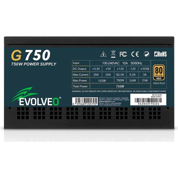 EVOLVEO G750 750W čierny - Zdroje - Obrázok d_fdede530dcfb4568a13efbddaf3a3e19
