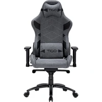 TIGO Slayer herná stolička šedočierna - Stoličky