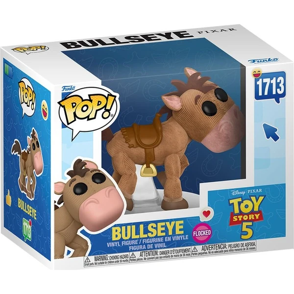 Funko POP! #1713 Premium: Toy Story 5 - Bullseye (Flocked) - Funko POP! - Obrázok d_fe45cbdec939488287fa7b1630941e78