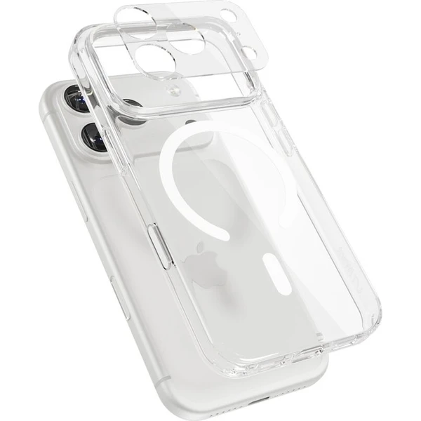 iWant Hero Mag+ MagSafe kryt pre iPhone 17 Pro + camera island protector číry - Puzdra - Hlavný obrázok