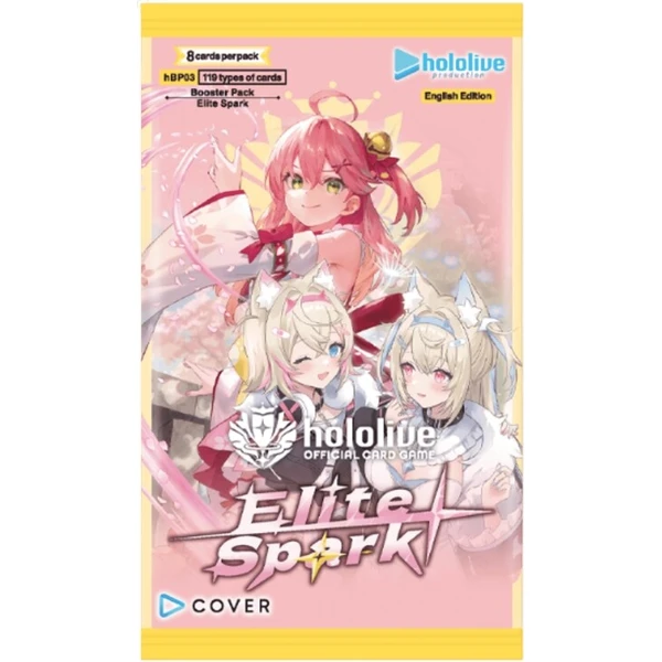 Hololive Oficiálna kartová hra Elite Spark Booster (English) - Zberateľské karty a nálepky - Hlavný obrázok