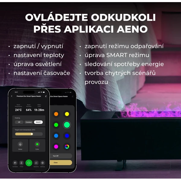 AENO FH2S chytré topení 2000W, efekt plamene černé - Ohrievače - Obrázok d_ff33217c258f4017998430e1f9a7cfd2