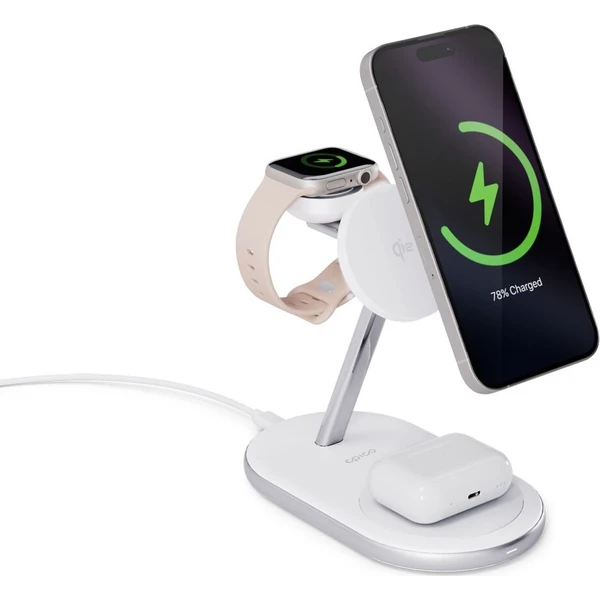 Epico UltraBase Qi2/MagSafe 3v1 Mag+ bezdrôtový nabíjací stojan biely - Nabíjačky - Obrázok d_ff4a4da56fff4ffa8ca6de68c071bda5