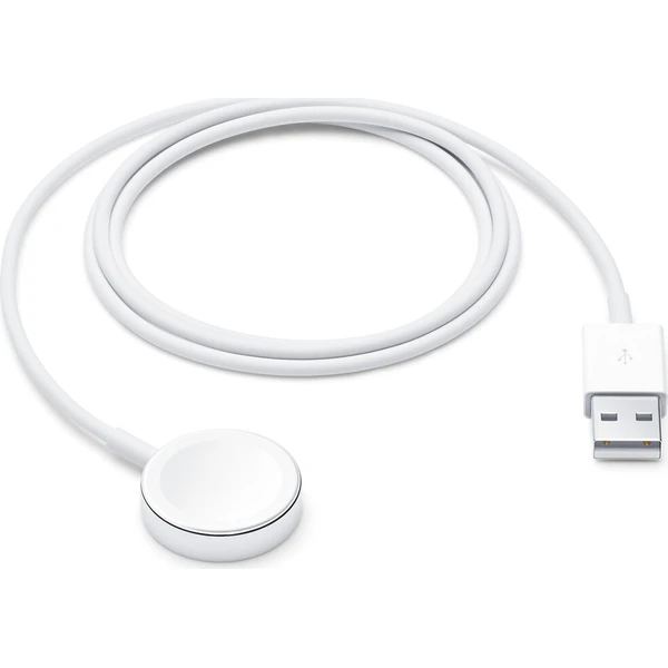 Apple Watch USB-A magnetický napájací kábel 1m biely - Káble a redukcie - Hlavný obrázok