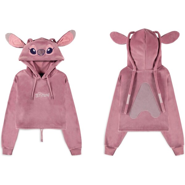 Crop top mikina Difuzed Lilo & Stitch Angel - L