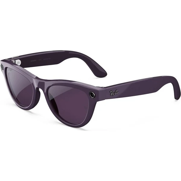 Meta RAY-BAN Skyler Gen2 (Štandardné) inteligentné lesklé okuliare (zatmavovacie - číre/ametystové)  - AR okuliare - Obrázok d_ffe51b72a7254f178b4b09f00a099506