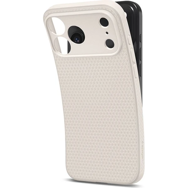Spigen Liquid Air kryt iPhone 17 Pro Max natural titanium - Puzdra - Obrázok da13aa4e15244e428c20c0d42498fda4