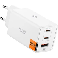 Spigen Essential 67W USB-C/USB-A nabíjačka (EE673EU) biela - Nabíjačky