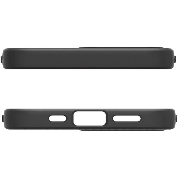 Spigen Liquid Air MagSafe kryt iPhone 17e/16e matne čierny - Puzdra - Obrázok da35add52c0641888f11bac3434a7287