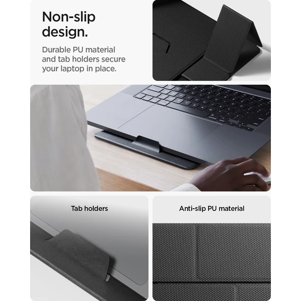Spigen Slim Fold stojan na notebook a tablet čierny - Stojany - Obrázok daa477c6197d49099337607ca65e1960