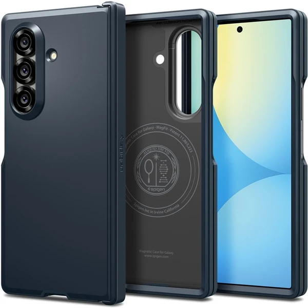 Spigen Tough Armor Pre MagSafe kryt Samsung Galaxy Z Fold7 sivý - Puzdra - Obrázok dac6a8b726f5447fb940cca48d6d5223
