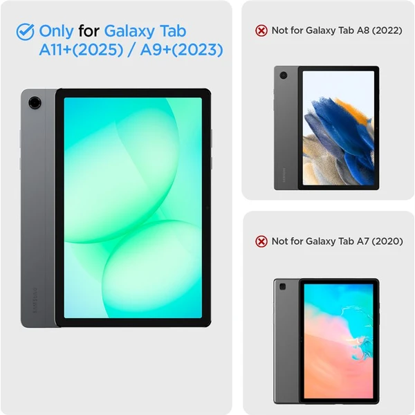 Spigen Smart Fold puzdro Samsung Galaxy Tab A11+ (2025)/A9+ (2023) čierne - Puzdra - Obrázok daf848adf8b34460939cbba3d987cf06