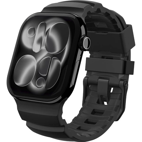 Spigen Silikónový remienok Apple Watch 49/46/45/44mm čierny - Remienky - Obrázok db2d5949b917479392259abeaffa6478