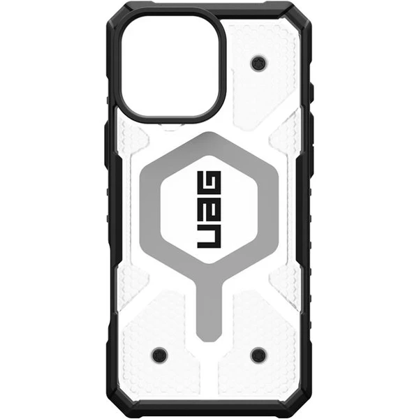 UAG Pathfinder Clear Magsafe kryt iPhone 16 Pro Max biely - Puzdra - Obrázok db2e09f74ceb4f4489e169a386750015