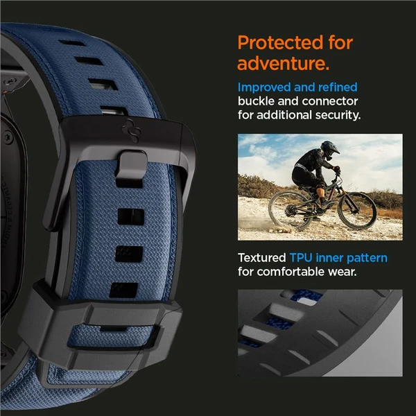 Spigen DuraPro Armor remienok Apple Watch Ultra 49/46/45/44/42mm námorne modrý - Remienky - Obrázok db44ec4744654bce97bdbb422410a1e5