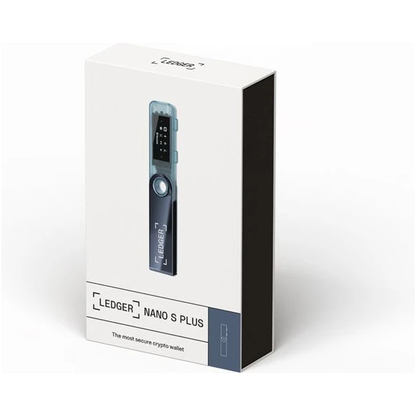 Ledger Nano S Plus krypto peňaženka (Android/MacOS/Windows/Ubuntu) Neptune Blue - Krypto peňaženky - Obrázok db7fddbea5d84d7da91d978c780e0769