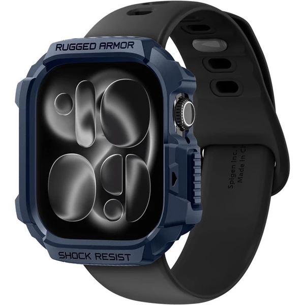 Spigen Rugged Armor 2 puzdro Apple Watch 11 (42mm) navy blue - Puzdra - Hlavný obrázok