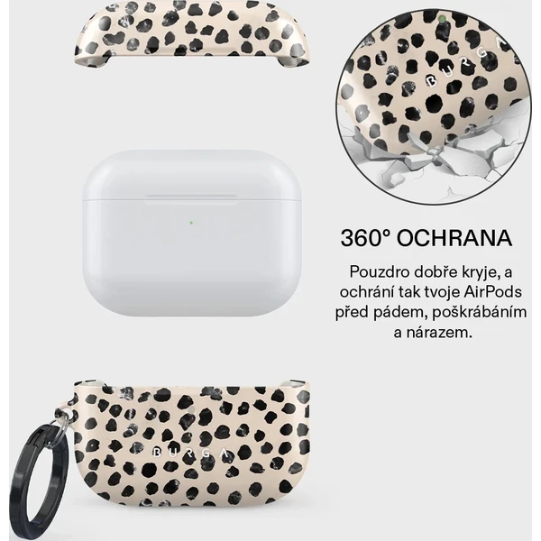 Burga puzdro pre Airpods Pro 3 Almond Latte - Puzdra - Obrázok db938f8c168d4980bf58abab3d6b66a1