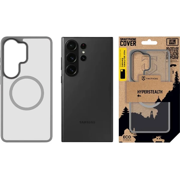 Taktický MagForce Hyperstealth kryt Samsung Galaxy S26 Ultra Light Grey - Puzdra - Obrázok dbb6e46b79494e3d95c47b55dbaebd66