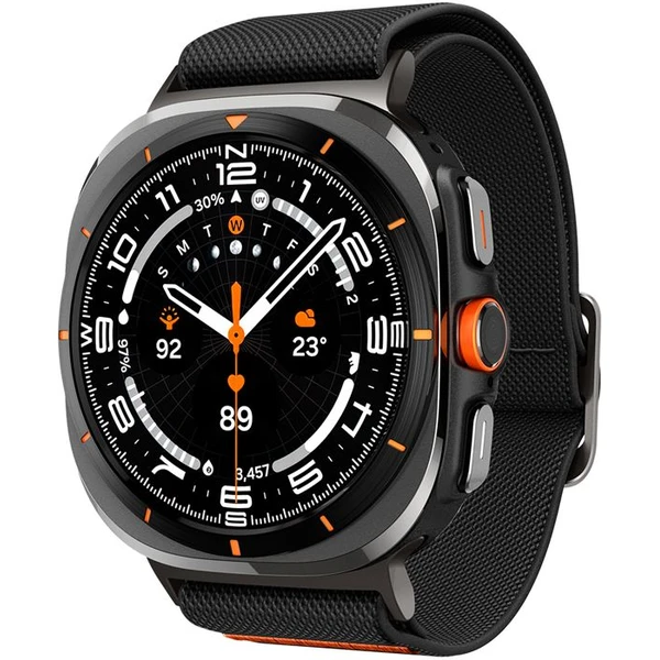 Spigen Lite Fit remienok Samsung Galaxy Watch Ultra čierny - Remienky - Hlavný obrázok