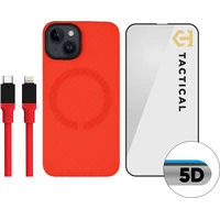 Tactical Red Limited Edition Combo pre Apple iPhone 14 červené - Puzdra