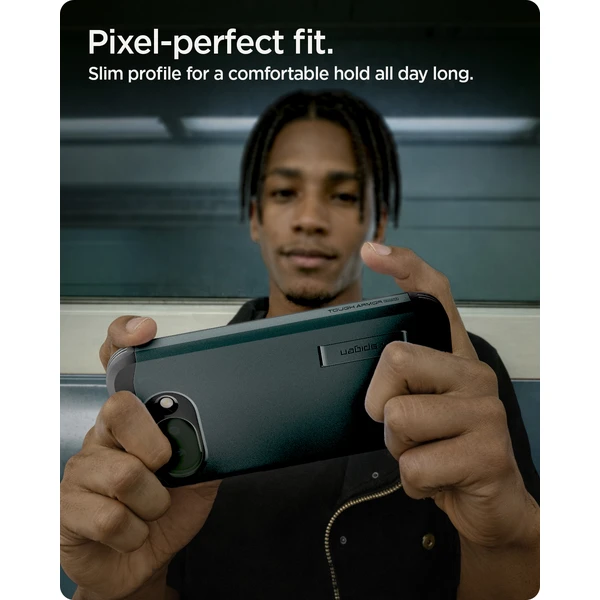 Spigen Tough Armor MagSafe kryt Google Pixel 10a abyss green - Puzdra - Obrázok dbf3cf4d6dce4c0aa8e398dd57b5caa6
