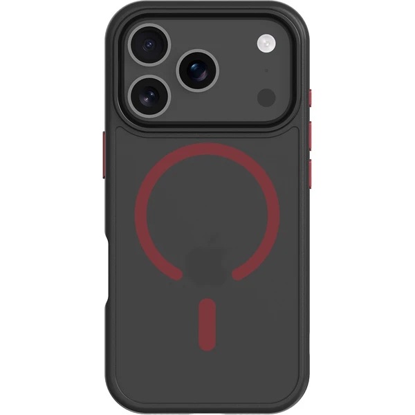 Tactical MagForce Hyperstealth 2.0 kryt iPhone 17 Pro Black/Red - Puzdra - Obrázok dc060286f70940aaa92400c04f9d4bf3