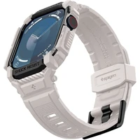 Spigen Rugged Armor Pro remienok s puzdrom Apple Watch 10/11 (42mm) béžový - Remienky