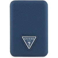Guess PU Grained Triangle Logo MagSafe Powerbanka 5000mAh Blue - Powerbanky