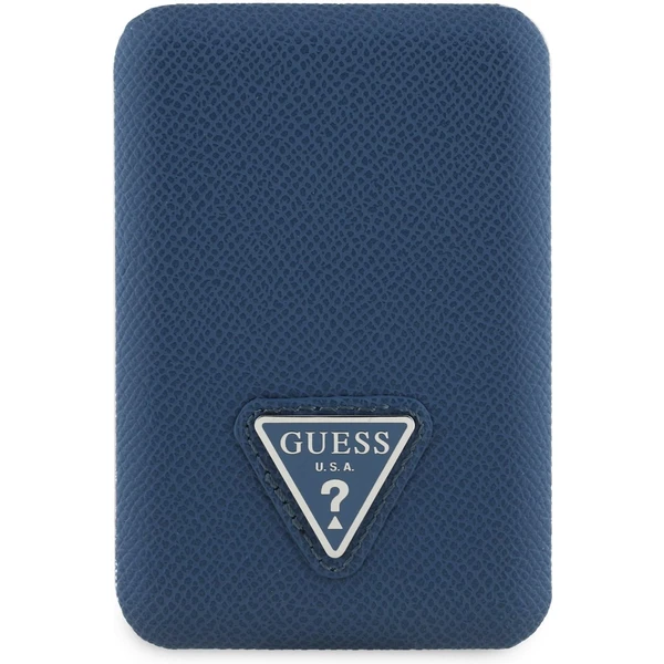 Guess PU Grained Triangle Logo MagSafe powerbanka 5000mAh modrá - Powerbanky - Obrázok dc3c634c590f49d991fe8336f3339515