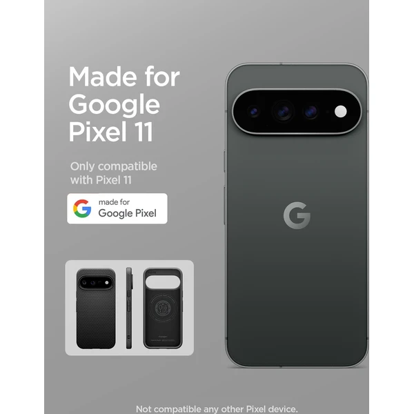 Spigen Liquid Air MagSafe, matná čierna - Google Pixel 11 - Puzdra - Obrázok dc45d7b35ce24116a7ab809bb121ea0d