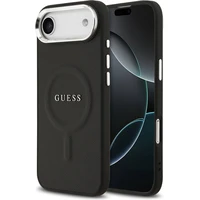 Guess PU Saffiano MagSafe kryt iPhone Air čierny - Puzdra