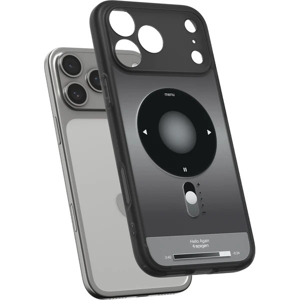 Spigen Ultra Hybrid MagSafe kryt iPhone 18 Pro/17 Pro classic black - Puzdra - Obrázok dc505148faa143daace07b4fe1642b22