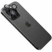 FIXED Camera Glass ochranné sklá Apple iPhone 16 Pro/16 Pro Max čierna - Ochranné fólie a sklo