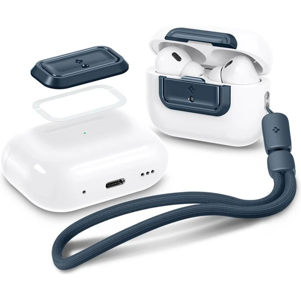 Spigen Lock Fit M puzdro AirPods Pro (2nd/1st Gen) modré - Puzdra - Hlavný obrázok