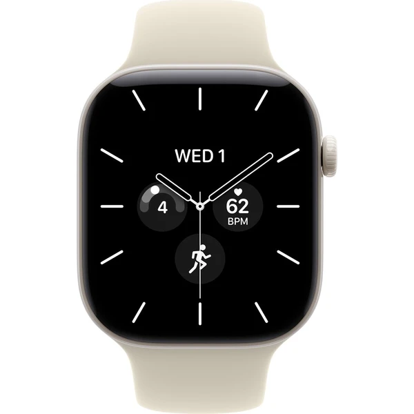 Apple Watch Series 12 Cellular (46mm) Perlově bílá keramika s pískovým sportovním řemínkem S/M - Inteligentné hodinky - Obrázok dc6b3fa2ff8d4ec5bca6db6878b65a71