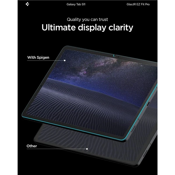 Spigen Glass tR EZ Fit Pro sklo Samsung Galaxy Tab S11 číre (1 ks) - Ochranné fólie a sklo - Obrázok dc7af1945483496a886a2117e9b34f96