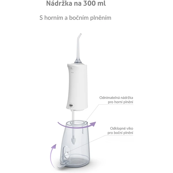 TrueLife AquaFloss Compact L100 - Ústne sprchy - Obrázok dcb2c6ef8b9149269e0e79ad765b691c