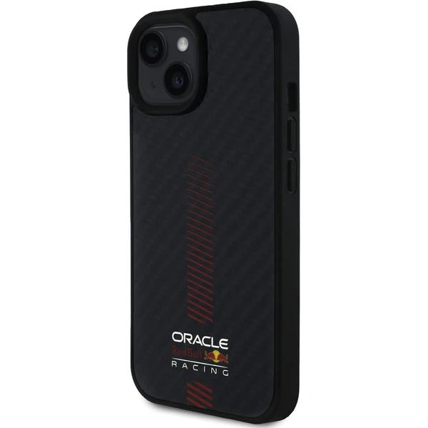 Oracle Red Bull Racing Carbon Powerbar MagSafe kryt iPhone 15 čierny - Puzdra - Obrázok dcbe254c576641ee821f6f0fdd2cabf8