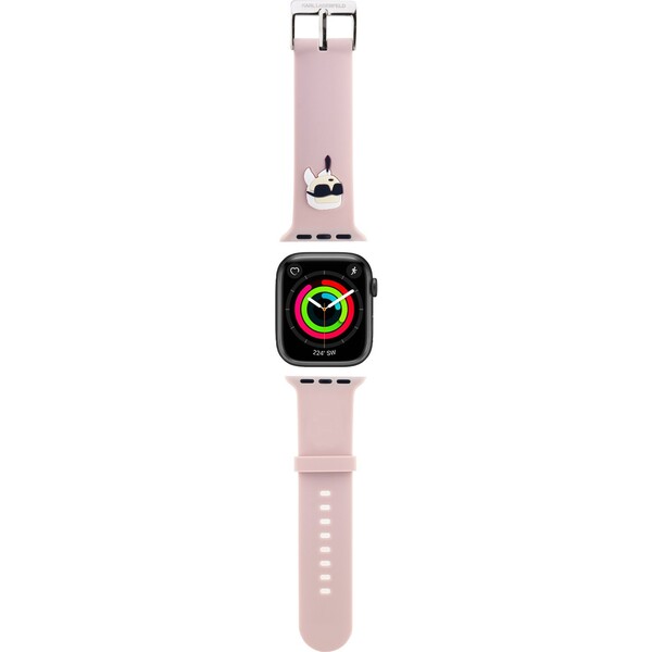 E-shop Karl Lagerfeld Karl Head NFT remienok pre Apple Watch 38/40/41 ružový