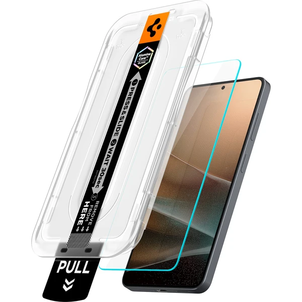 Spigen Glass tR EZ Fit Pro (Anti Reflection) sklo Samsung Galaxy S26 číre (2 ks) - Ochranné fólie a sklo - Obrázok dcc68dcfefd748daa7e3cdbcd0ce2e55